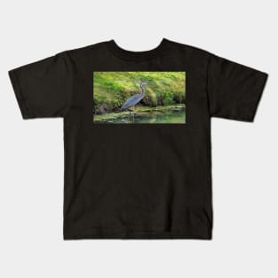 Great Blue Heron Kids T-Shirt